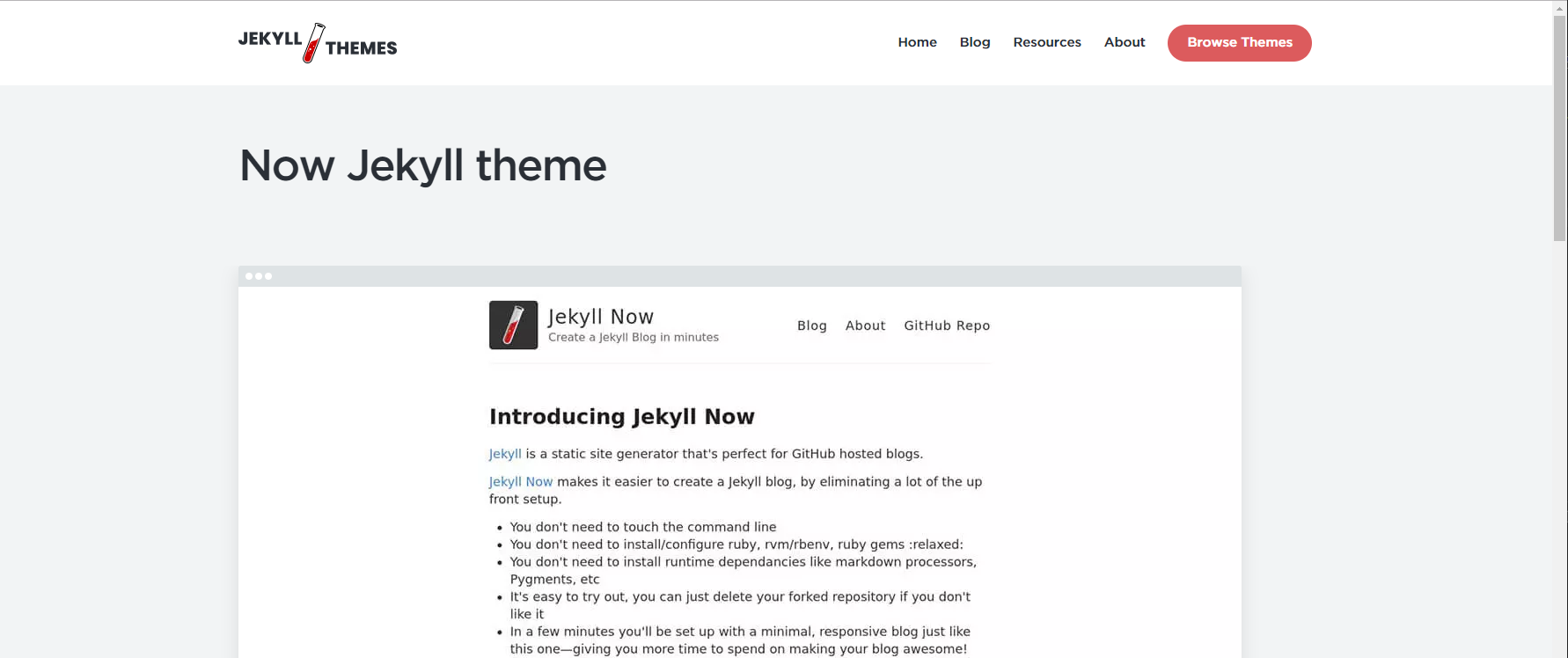 Now Jekyll theme